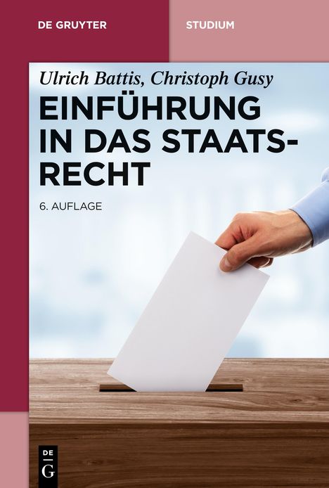 Ulrich Battis: Einführung in das Staatsrecht, Buch