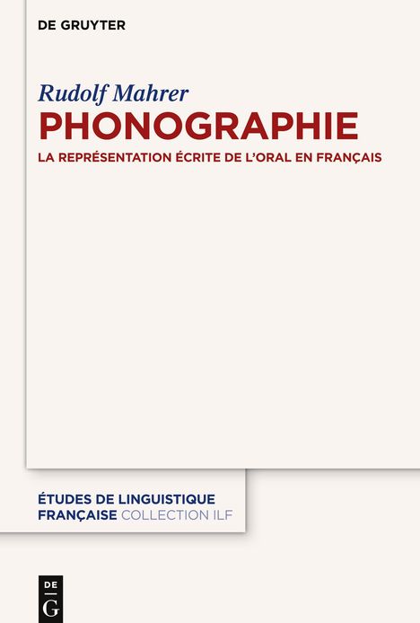 Rudolf Mahrer: Phonographie, Buch