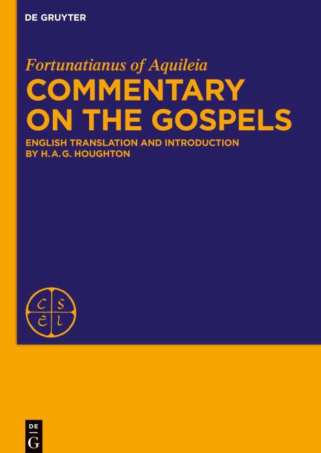 Fortunatianus Aquileiensis: Commentary on the Gospels, Buch