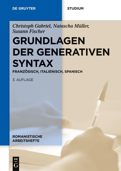 Christoph Gabriel: Grundlagen der generativen Syntax, Buch
