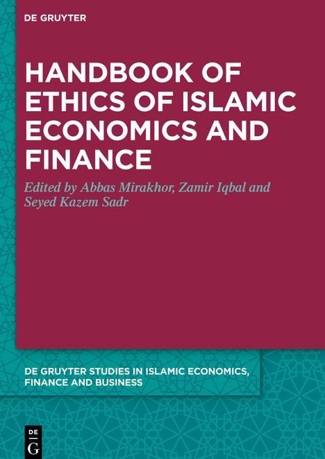 Handbook of Ethics of Islamic Economics and Finance, Buch