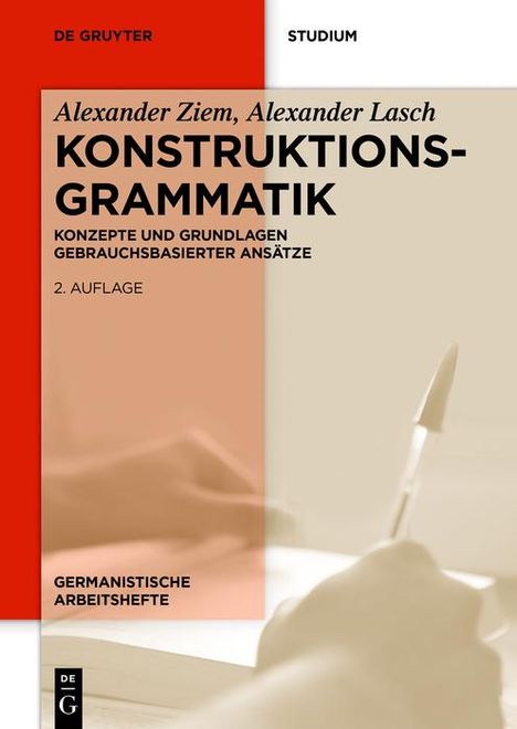 Alexander Ziem: Konstruktionsgrammatik, Buch