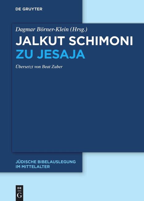 Jalkut Schimoni zu Jesaja, Buch