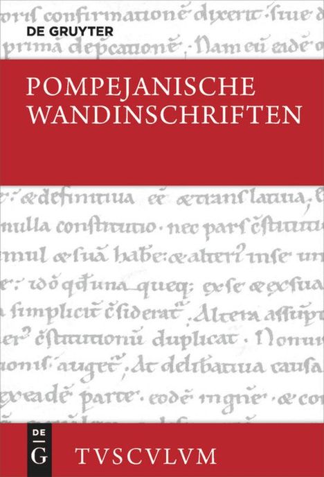 Pompejanische Wandinschriften, Buch