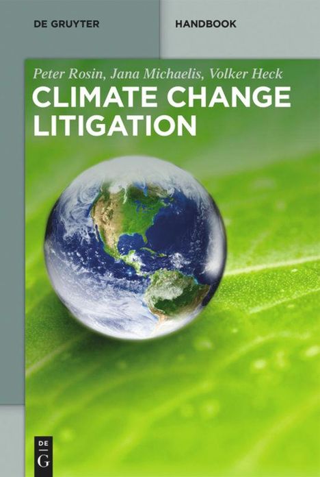 Peter Rosin: Climate Change Litigation, Buch