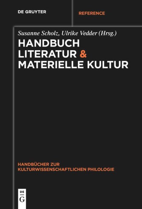 Handbuch Literatur & Materielle Kultur, Buch