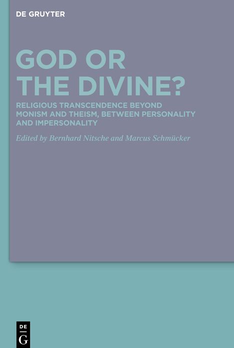 God or the Divine?, Buch