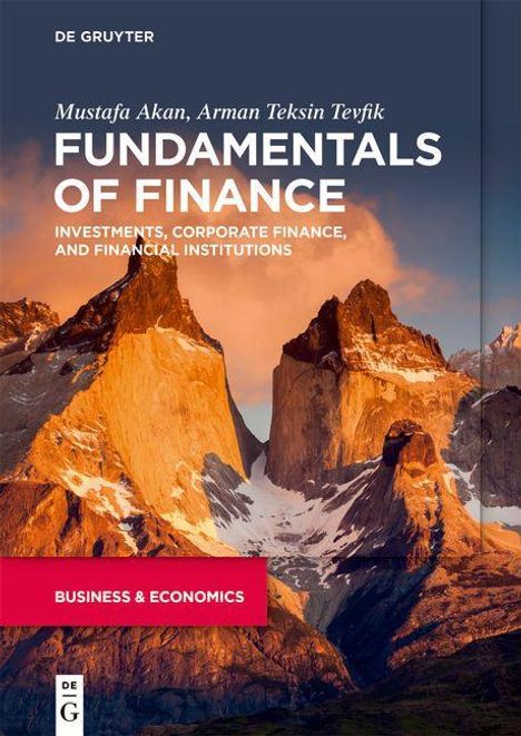 Mustafa Akan: Akan, M: Fundamentals of Finance, Buch