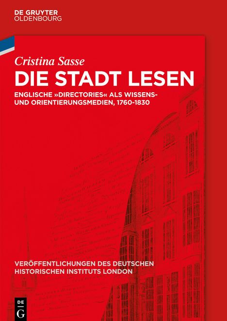 Cristina Sasse: Die Stadt lesen, Buch
