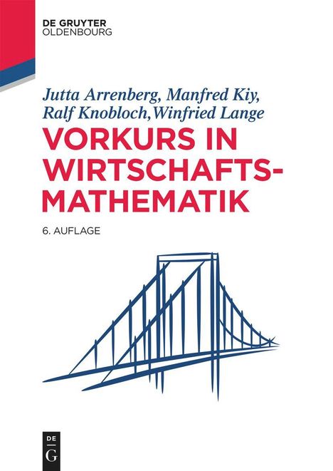 Jutta Arrenberg: Arrenberg, J: Vorkurs in Wirtschaftsmathematik, Buch