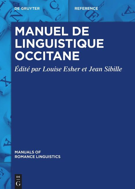 Manuel de linguistique occitane, Buch