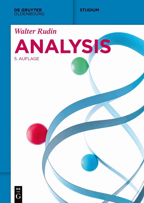 Walter Rudin: Analysis, Buch