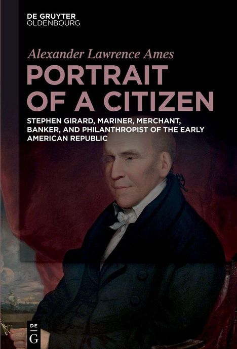Titel: "Portrait of a Citizen" von Alexander Lawrence Ames. Abgebildet ist ein älterer Herr in dunkler Kleidung.