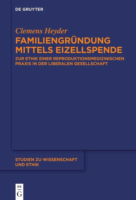 Clemens Heyder: Familiengründung mittels Eizellspende, Buch