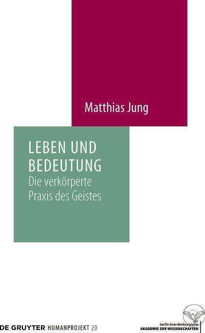 Matthias Jung: Leben und Bedeutung, Buch