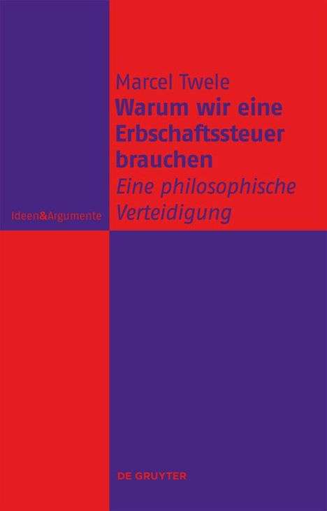 Marcel Twele: Warum wir eine Erbschaftssteuer brauchen, Buch