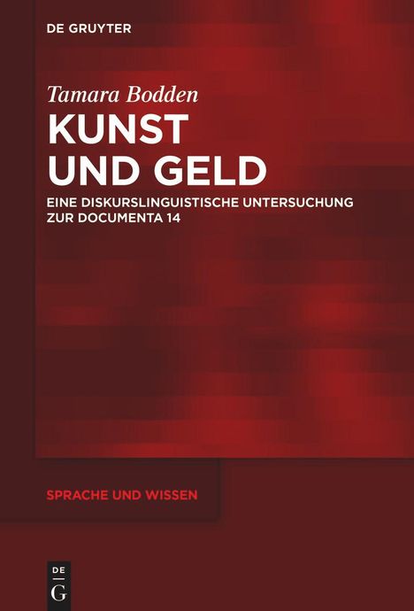 Tamara Bodden: Kunst und Geld, Buch