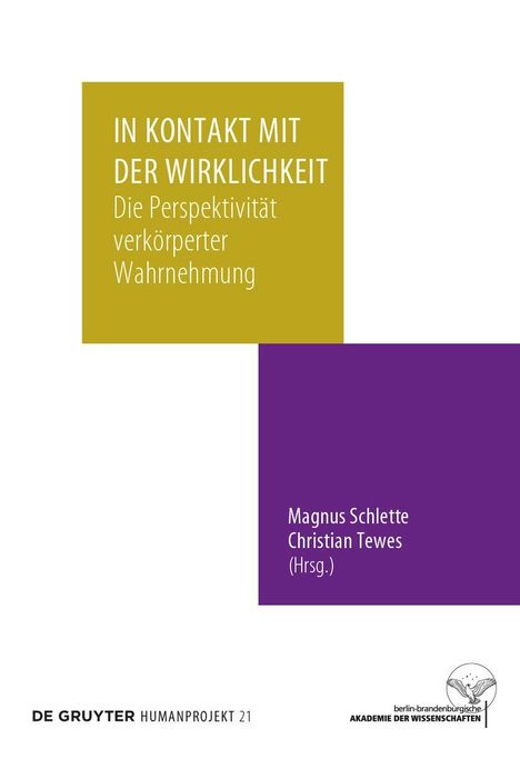 In Kontakt mit der Wirklichkeit, Buch