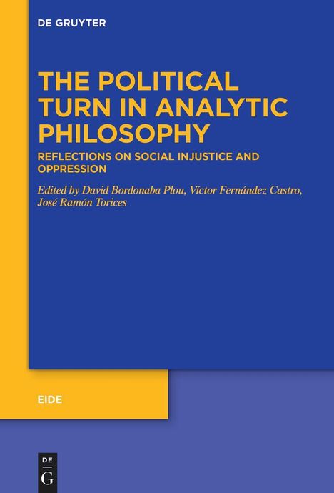 The Political Turn in Analytic Philosophy, Buch