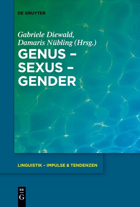 Genus ¿ Sexus ¿ Gender, Buch