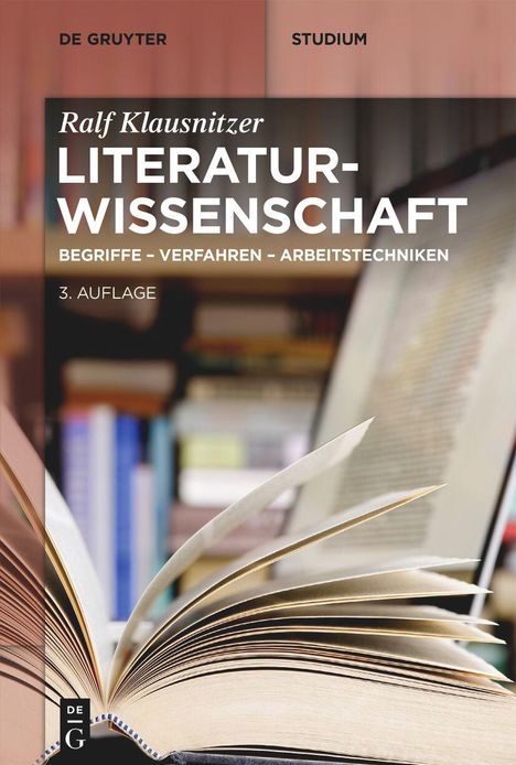 Ralf Klausnitzer: Literaturwissenschaft, Buch