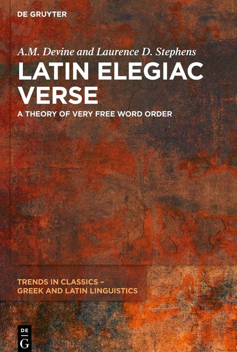 A. M. Devine: Latin Elegiac Verse, Buch