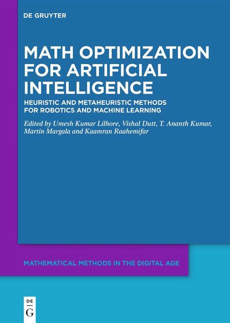 Math Optimization for Artificial Intelligence, Buch