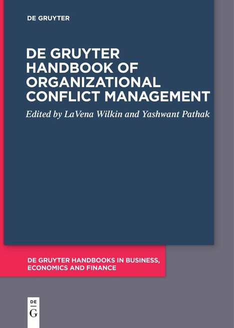 De Gruyter Handbook of Organizational Conflict Management, Buch