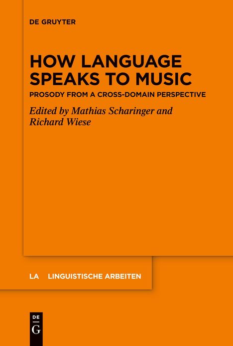 How Language Speaks to Music, Buch