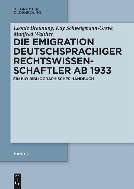 Leonie Breunung: Band 2: Emigration in die Vereinigten Staaten von Amerika, Buch