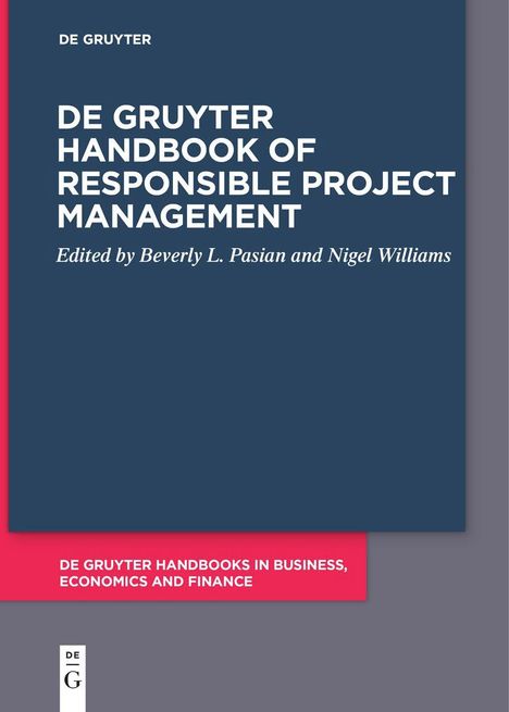 De Gruyter Handbook of Responsible Project Management, Buch