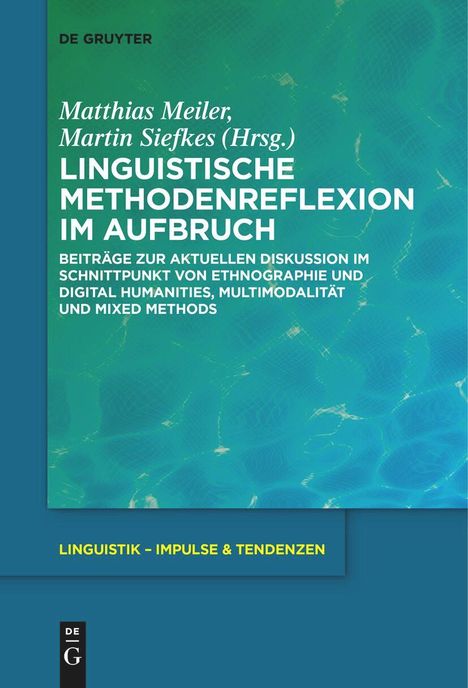 Linguistische Methodenreflexion im Aufbruch, Buch