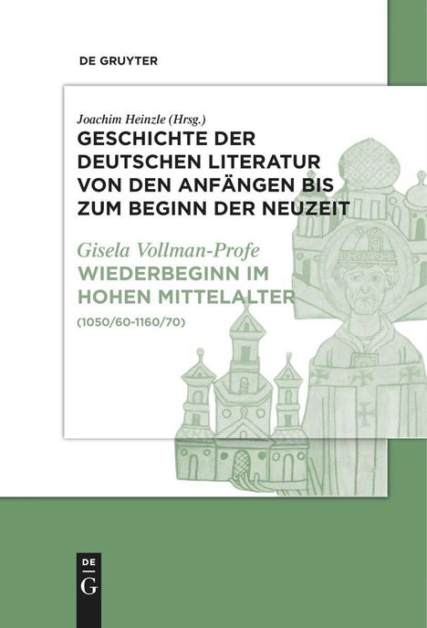 Gisela Vollmann-Profe: Wiederbeginn volkssprachiger Schriftlichkeit im hohen Mittelalter, Buch