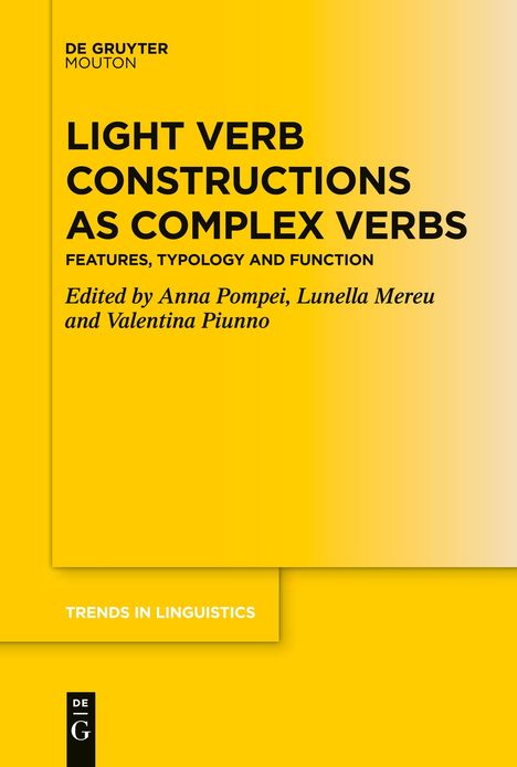 Light Verb Constructions as Complex Verbs, Buch