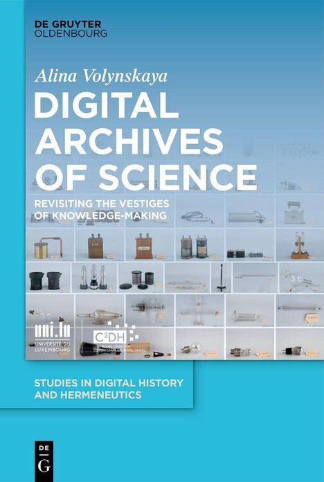 "Alina Volynskaya - Digital Archives of Science: Revisiting the Vestiges of Knowledge-Making." Objekte auf Regalen.
