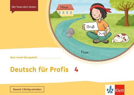 Mein Anoki-Übungsheft. Deutsch für Profis 4. Fordern. Arbeitsheft 4. Schuljahr, Buch