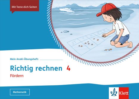Mein Anoki-Übungsheft. Richtig Rechnen 4. Fördern. Übungsheft Klasse 4, Buch