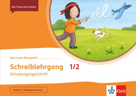 Mein Anoki-Übungsheft. Schreiblehrgang in Schulausgangsschrift 1/2. Übungsheft Klasse 1/2, Buch