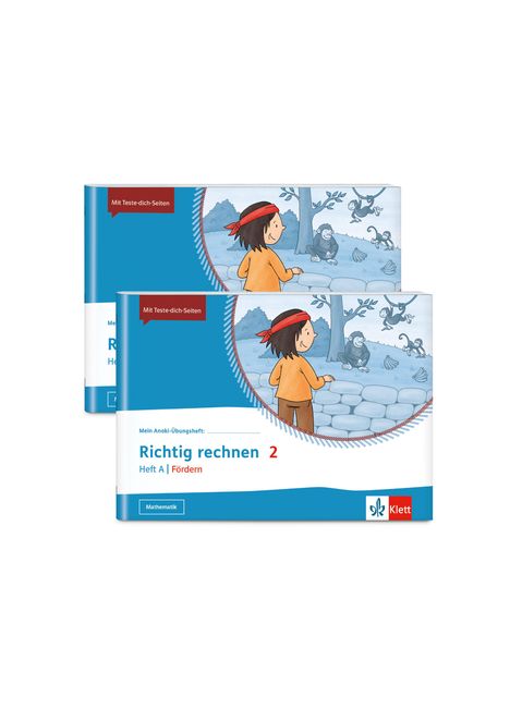 Mein Anoki-Übungsheft - Paket Richtig rechnen 2. Fördern, Buch