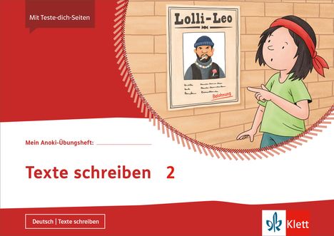 Mein Anoki-Übungsheft. Texte schreiben 2. Übungsheft Klasse 2, Buch