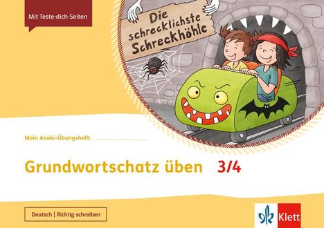 Mein Anoki-Übungsheft. Grundwortschatz üben 3/4. Übungsheft Klasse 3/4, Buch