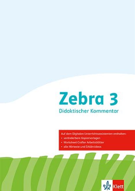 Zebra 2. Didaktischer Kommentar Klasse 2, Buch