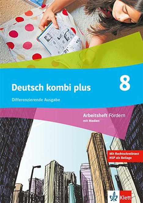 Deutsch kombi plus 8. Differenzierende Ausgabe, Buch