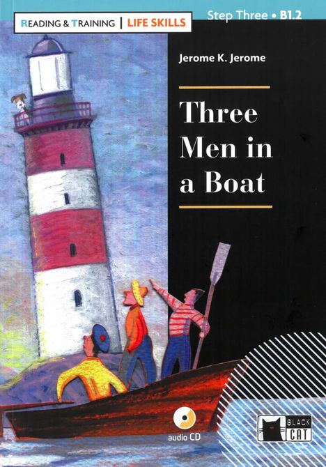 Jerome K. Jerome: Jerome, J: Three Men in a Boat/m. CD, Buch