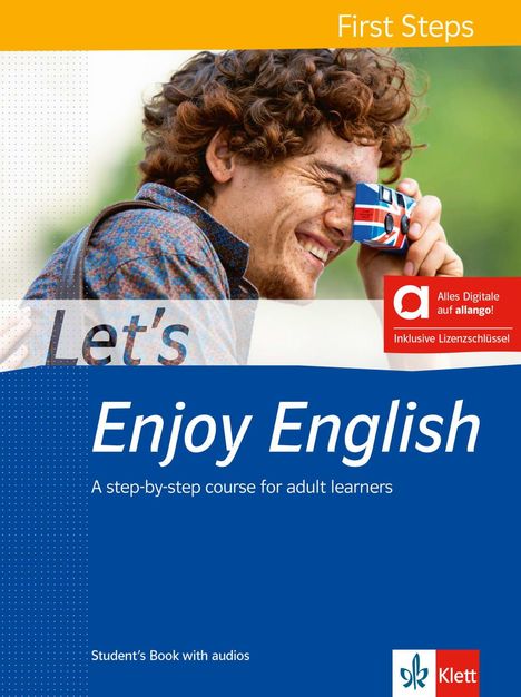 Let's Enjoy English First Steps - Hybrid Edition allango, 1 Buch und 1 Diverse