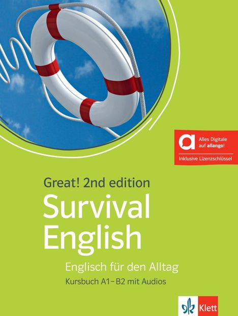 Great! Survival English A1-B2, 2nd edition - Hybride Ausgabe allango, 1 Buch und 1 Diverse