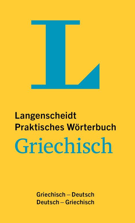 Langenscheidt Praktisches Wörterbuch Griechisch, Buch