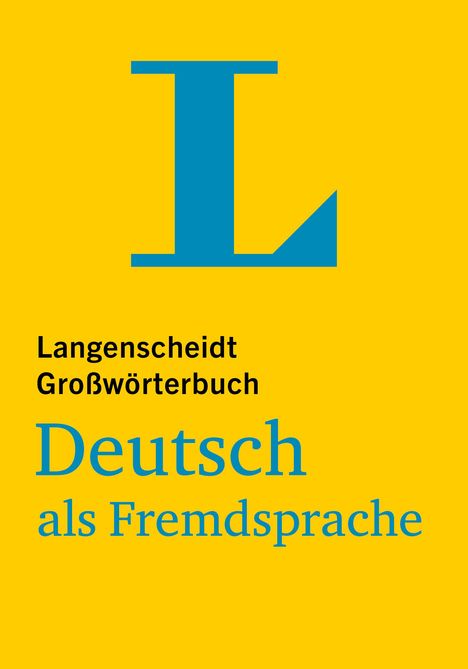 Langenscheidt Großwörterbuch Deutsch als Fremdsprache, Buch