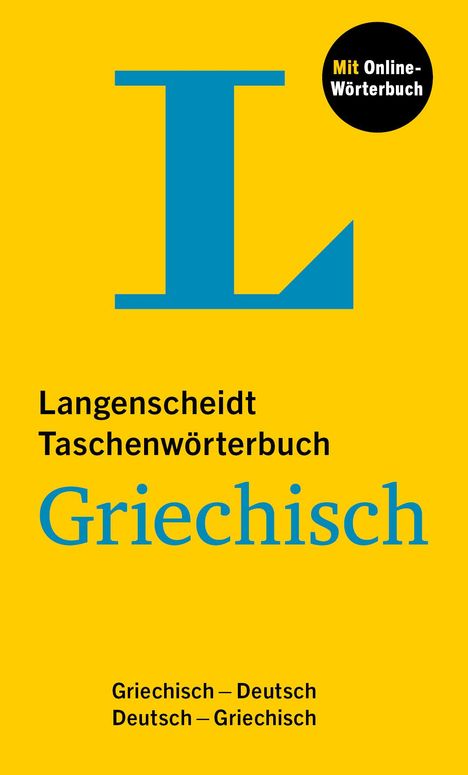 Langenscheidt Taschenwörterbuch Griechisch, 1 Buch und 1 Diverse