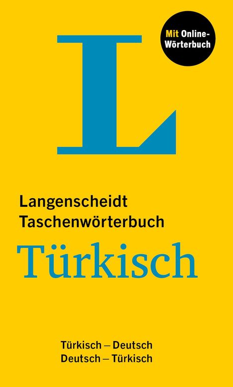 Langenscheidt Taschenwörterbuch Türkisch, 1 Buch und 1 Diverse